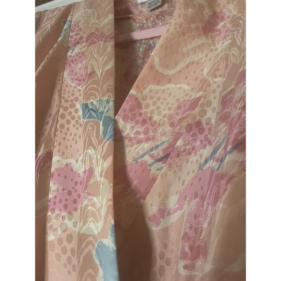 VINTAGE ARGENTI 100% SILK DRESS Size 6 70s 80s Mobwife Griselda Elegant Luxury - Picture 4 of 9